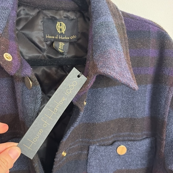 House of Harlow 1960 Oversized Western Fringed Jacket - Picture 7 of 11